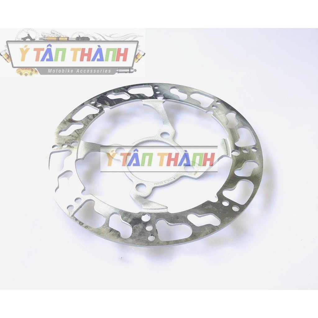 đĩa thắng trước phay thái 4 lổ lõm 220mm