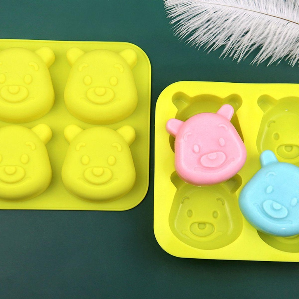 Khuôn Làm Bánh Hình Hoạt Hình 3D DIY