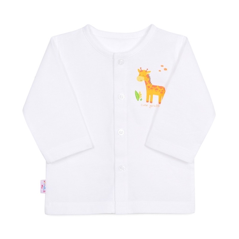 Đủ size cho bé 3-15kg ÁO CÀI GIỮA TRẮNG TAY DÀI bé trai/bé gái Hello B&B | Hellobb - Kiddy and Mommy