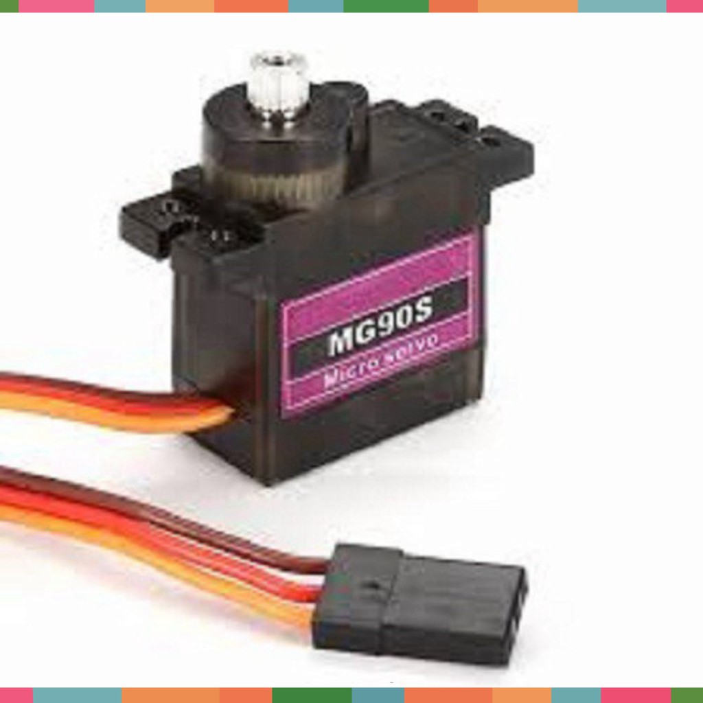 Servo MG90S siêu khoẻ - Động cơ servo bánh răng thép - Bảo hành 1 đổi 1 -mekotech1