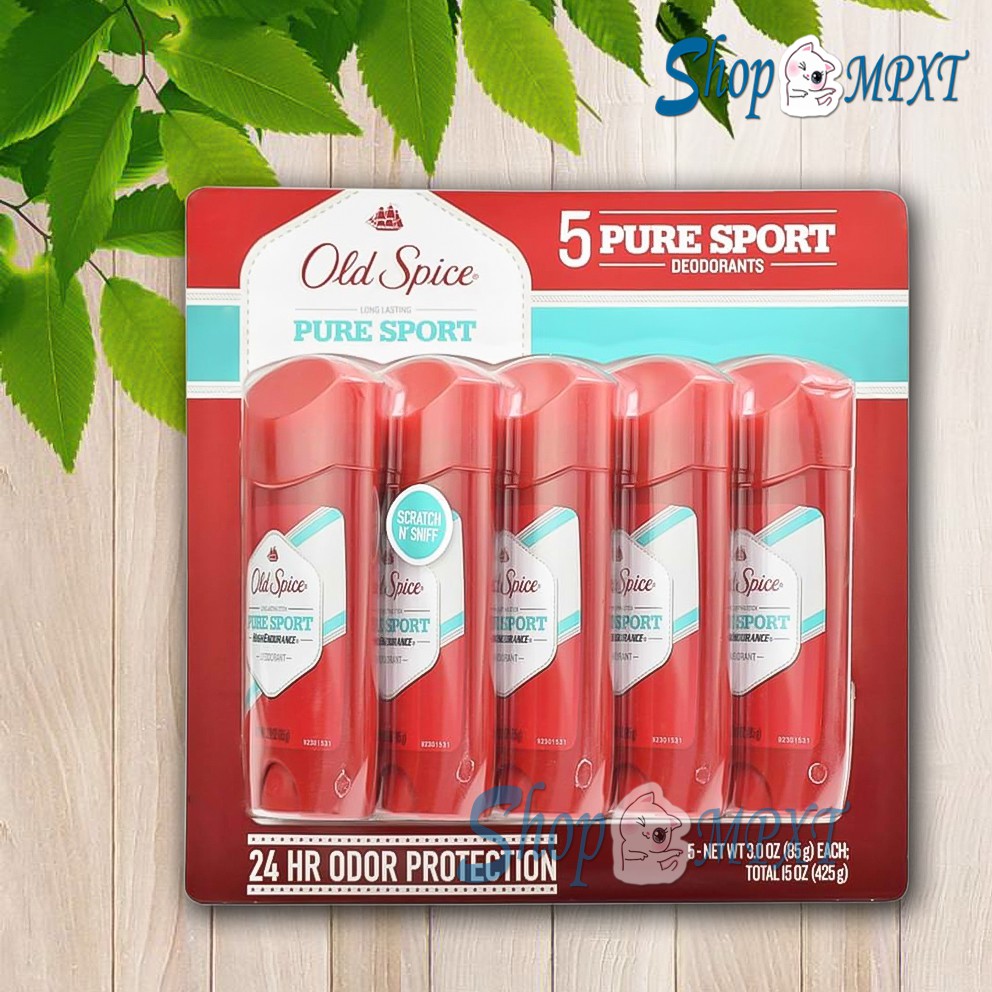⚡Thơm 48h⚡Lăn khử mùi Old Spice Pure Sport 85g ⚡Chính Hãng Mỹ⚡ | BigBuy360 - bigbuy360.vn
