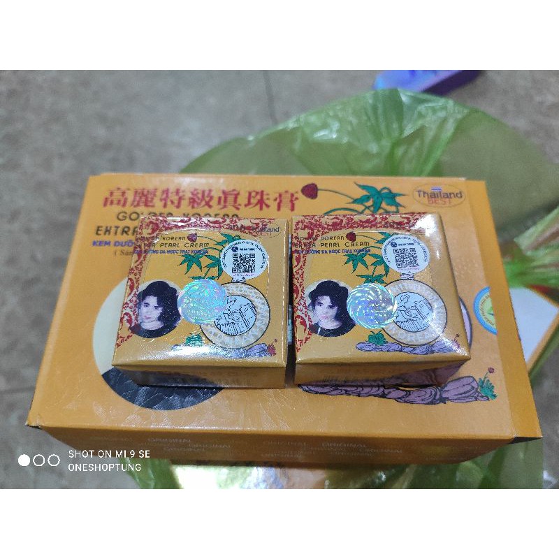 Kem Sâm Vàng Thái Lan Chính Hãng
