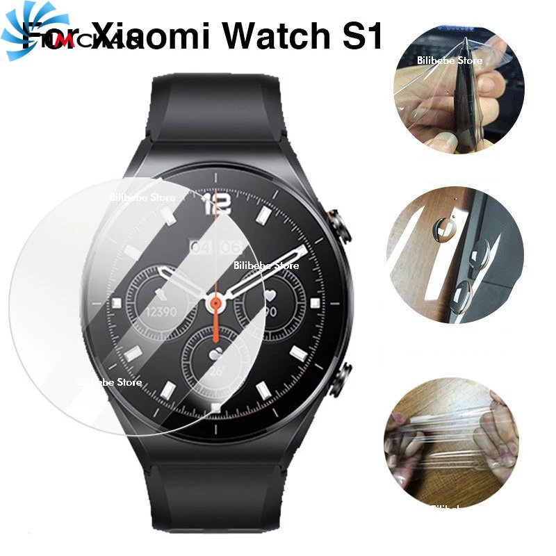 Miếng Dán Màn Hình Cong HD Bằng TPU Dẻo Trong Suốt Bảo Vệ Chống Thấm Nước / Dầu Cho Đồng Hồ Thông Minh Xiaomi Watch S1 Pro