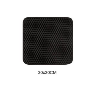 Thảm lót khay cát vệ sinh mèo size 30x30cm