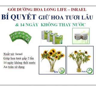 Hộp thuốc dưỡng hoa longlife - 1 hộp 10 gói