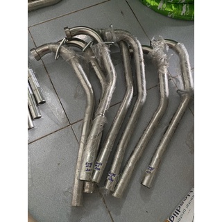 Cổ pô chuẩn inox 304 size 32mm cho Vario, Ex 135, Ex 150, Winner, Sonic , Satria , Raider Fi
