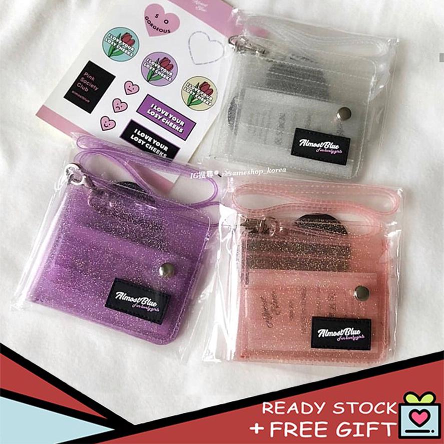 Ví nhựa trong suốt đựng tiền xu cho nữ