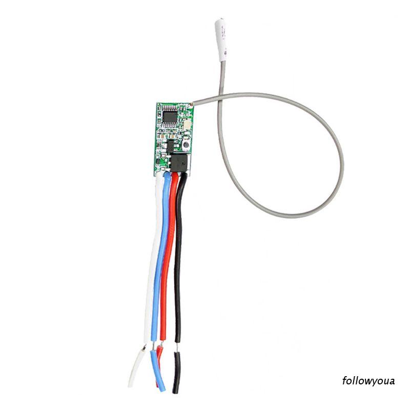 Mô Đun Rơ Le Điều Khiển Từ Xa Không Dây RF 433mhz 12V 24V 1CH Cho Đèn LED
