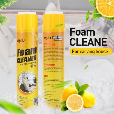 Bình Xịt Bọt Vệ Sinh Đa Năng Hương Chanh 650 ML - Vệ Sinh Ghế Da Nội Thất Ô Tô Foam Cleaner [Hàng Loại Tốt]