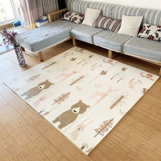 Thảm Xốp Gấp Gọn 2 Mặt XPE Hàn Quốc 1m8*2m Chống Thấm Chống Trơn Trượt