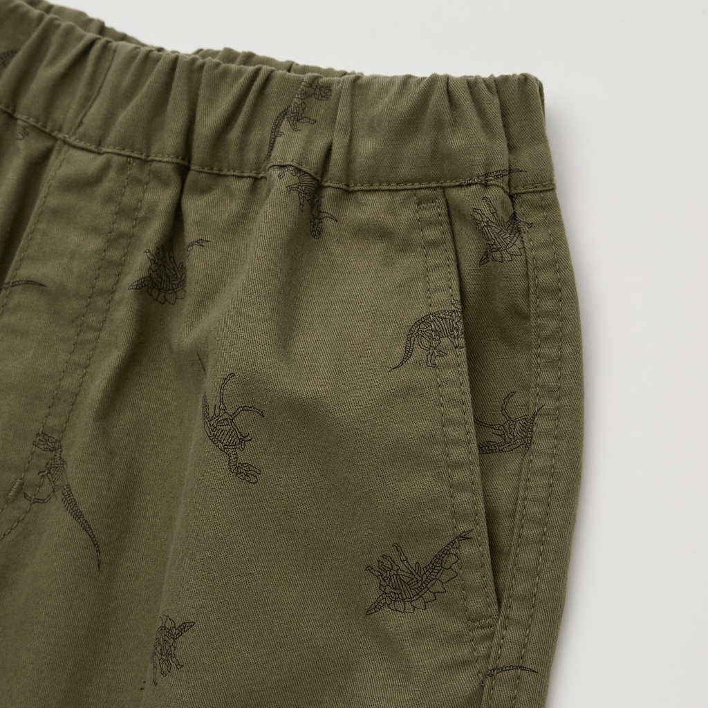 [Auth Uniqlo] Quần Short khủng long 3 sừng Triceratops Trẻ Em