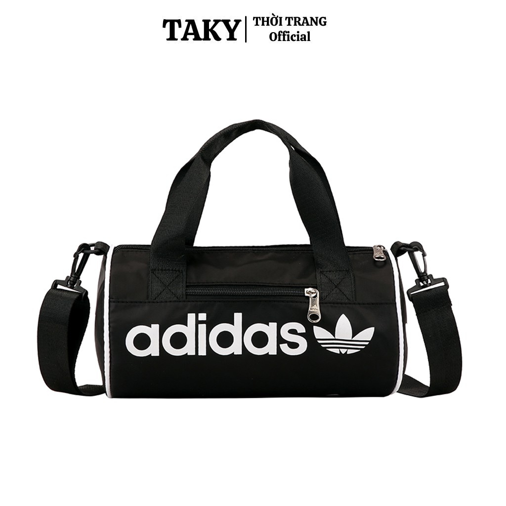 Túi trống mini nam nữ thời trang đeo vai đeo chéo xách tay phong cách hàn quốc vải oxford chống nước đi du lịch tập gym