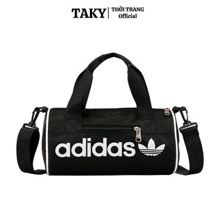 Túi trống mini nam nữ thời trang đeo vai đeo chéo xách tay phong cách hàn quốc vải oxford chống nước đi du lịch tập gym