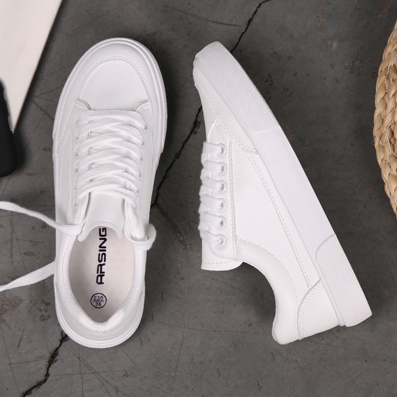 Giày thể thao Sneaker nam G04 cao cấp hàng hiệu màu trắng đẹp thời trang phong cách Hàn Quốc giá rẻ