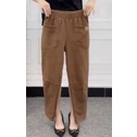 Quần Baggy Nữ, Chất vải Kaki co giãn 4 chiều mặc cực thoải mái
