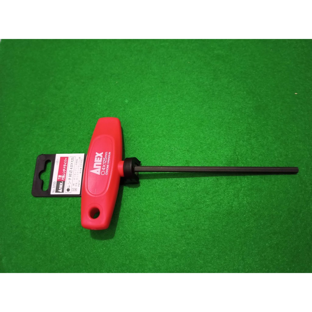 Tô vít lục giác tay cầm chữ T No.3200  Anex Made in Japan