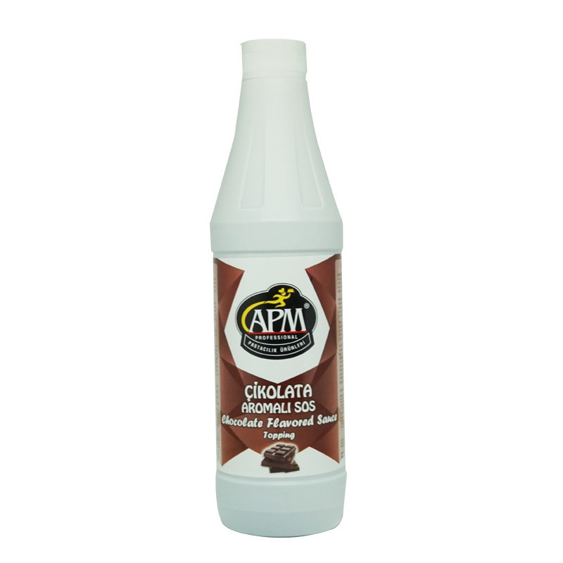 Sốt APM hương Socola chai 1kg dùng làm topping Kem/Bánh