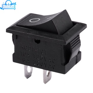 Bộ 10 công tắc bật tắt nhỏ gọn hai mấu cắm AC 6A / 250V 10A / 125V