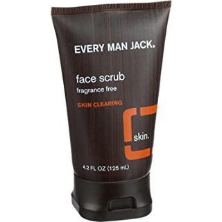 Tẩy da chết da mặt than hoạt tính cho nam Every man jack Charcoal face scrub 125ml(đã giảm 15%)