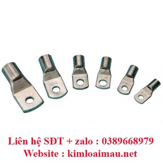 Combo 10 cái Đầu COS trần, bịt đầu SC bằng đồng mạ si chống oxi hóa SC16-6 đến SC95-14