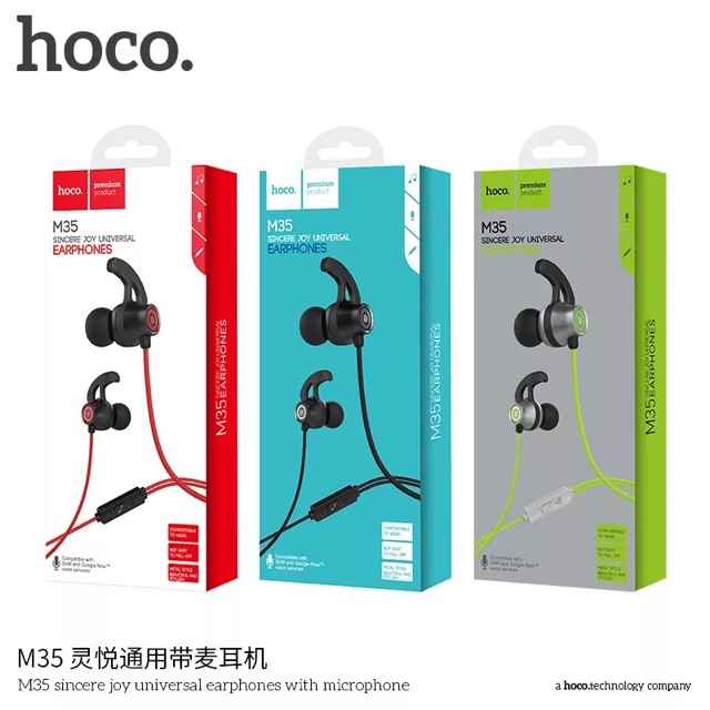 [Mã ELFLASH5 giảm 20K đơn 50K] Tai nghe thể thao hoco M35