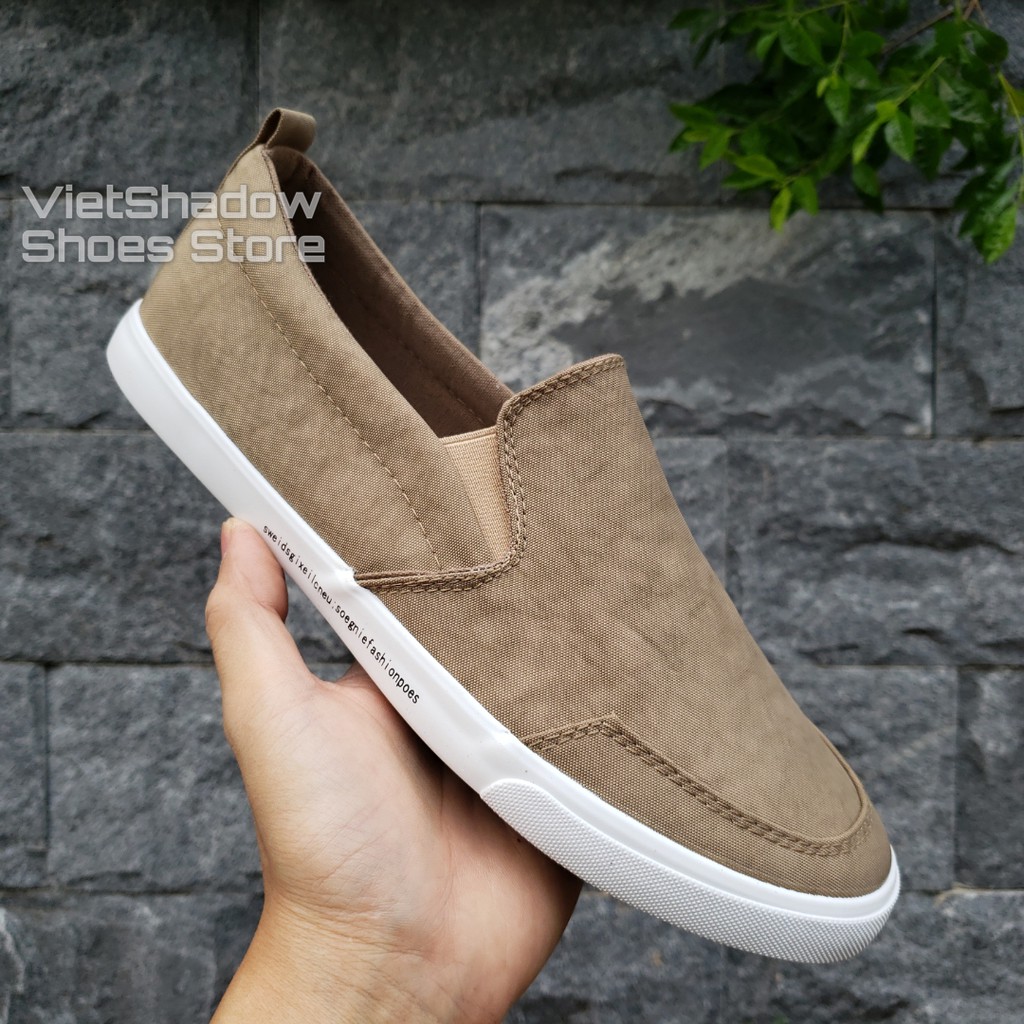 Slip on nam - Giày lười vải nam LEYO - Vải polyester (gió) - Mã SP A1286/A1108 | BigBuy360 - bigbuy360.vn