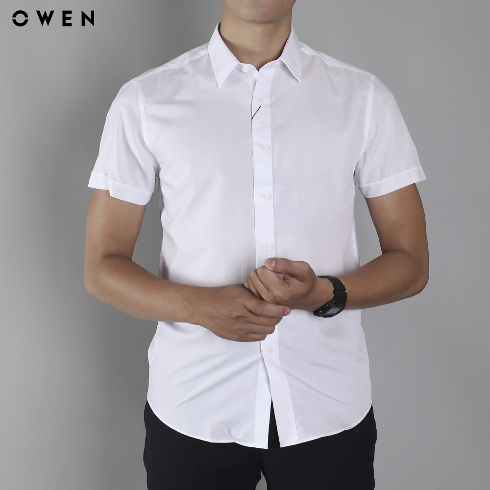 Áo sơmi nam ngắn tay Owen - AS90782N1