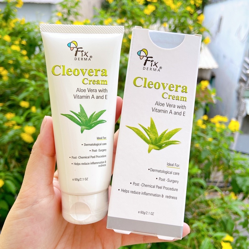Kem Dưỡng Da Mặt Fixderma Cleovera Cream (60g)