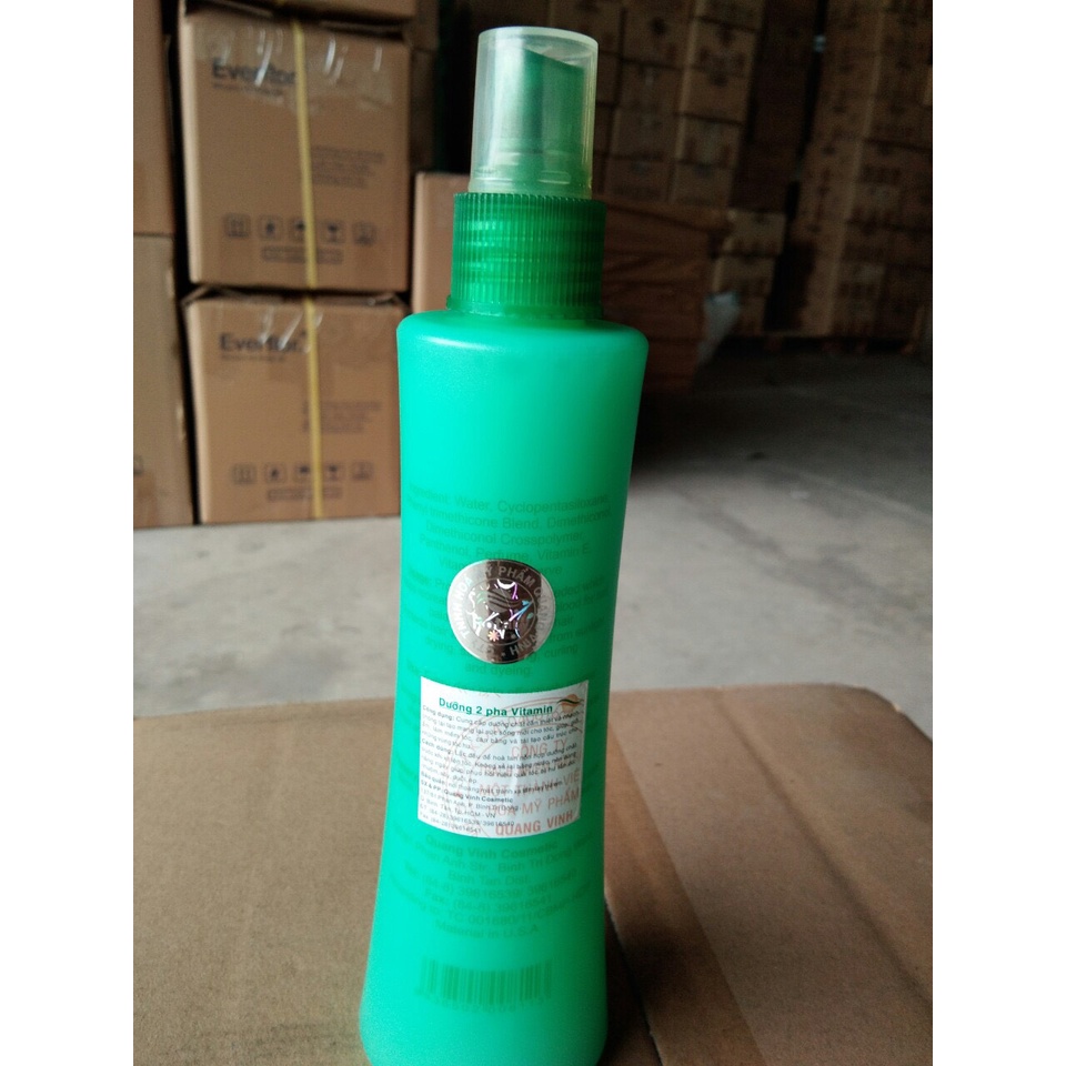 Xịt dưỡng tóc Rotary xanh 250ml