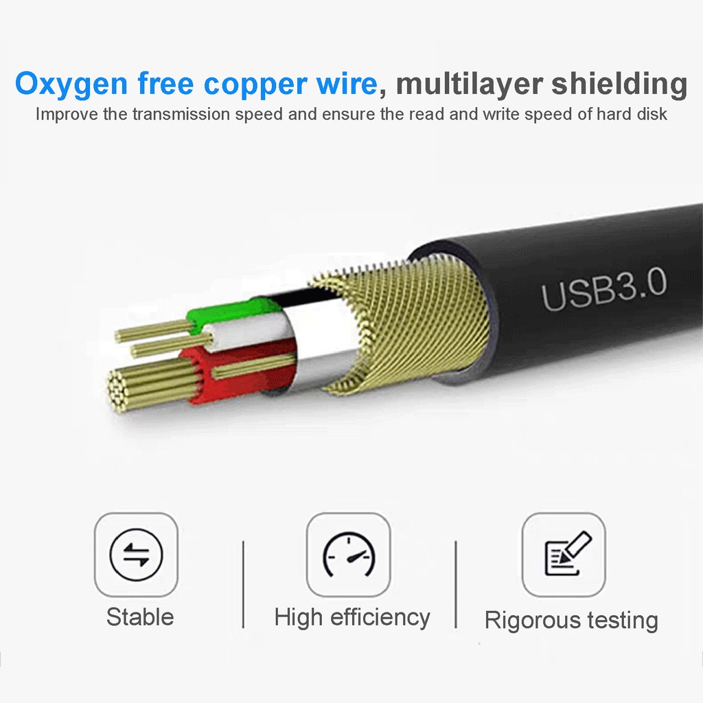 Vỏ Ổ Cứng Ngoài 2.5inch Usb 3.0 5gbps Ssd Cho Laptop / Pc | BigBuy360 - bigbuy360.vn