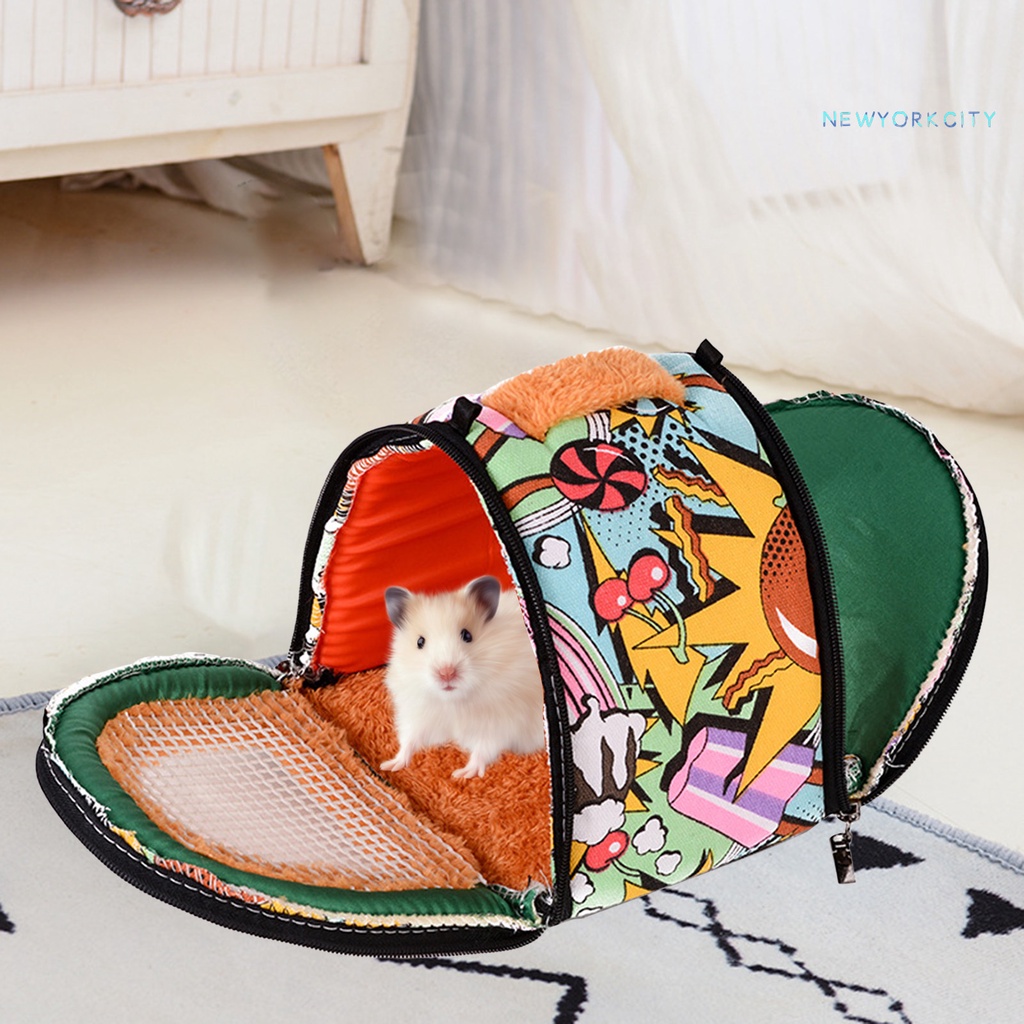 Túi Mang Chuột Hamster Thoáng Khí Nhỏ Gọn Tiện Dụng Mang Theo Du Lịch