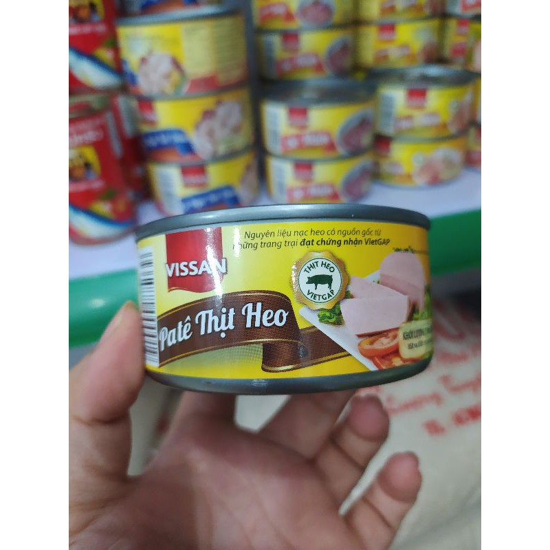 Pate thịt heo Vissan 170g