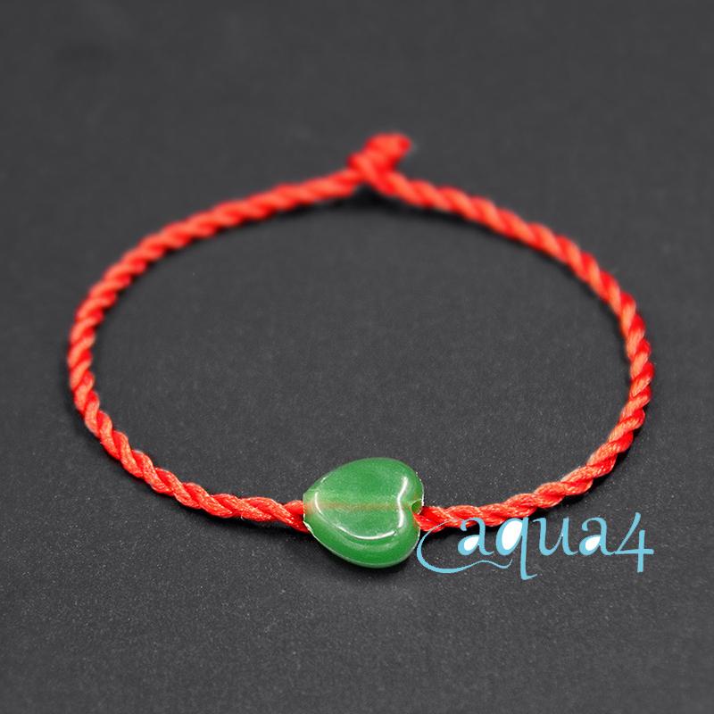 Vòng tay dây thừng mặt hình trái tim/hoa hồng trọng lượng nhẹ làm quà tặng doanh nhân