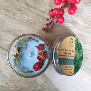 [TINH DẦU THIÊN NHIÊN] NẾN SÁP THƠM TINH DẦU GIẢM STRESS NST01 HATISU