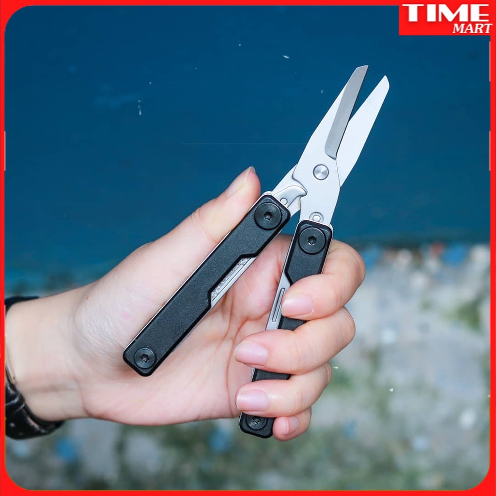 Bộ dụng cụ mini 11 tính năng Huohou HU0140 nhỏ gọn móc khóa tiện lợi