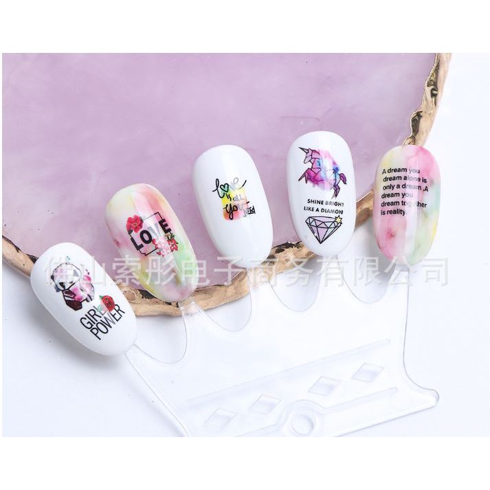 Sticker trang trí móng tấm siêu to
