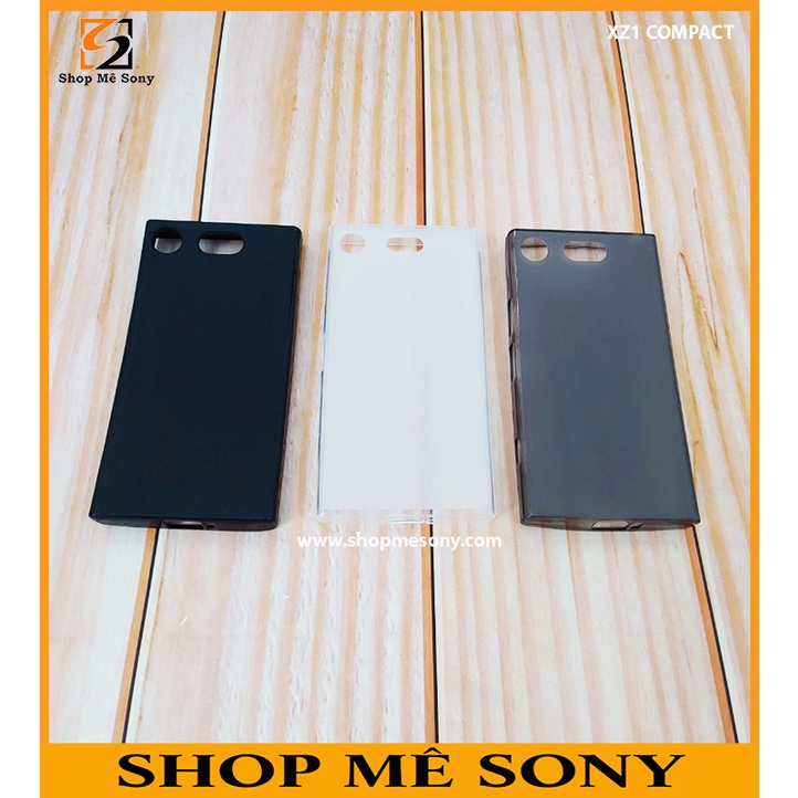 Xperia XZ1 Compact - XZ2 Compact - X Compact - Ốp nhám mờ chống vân tay