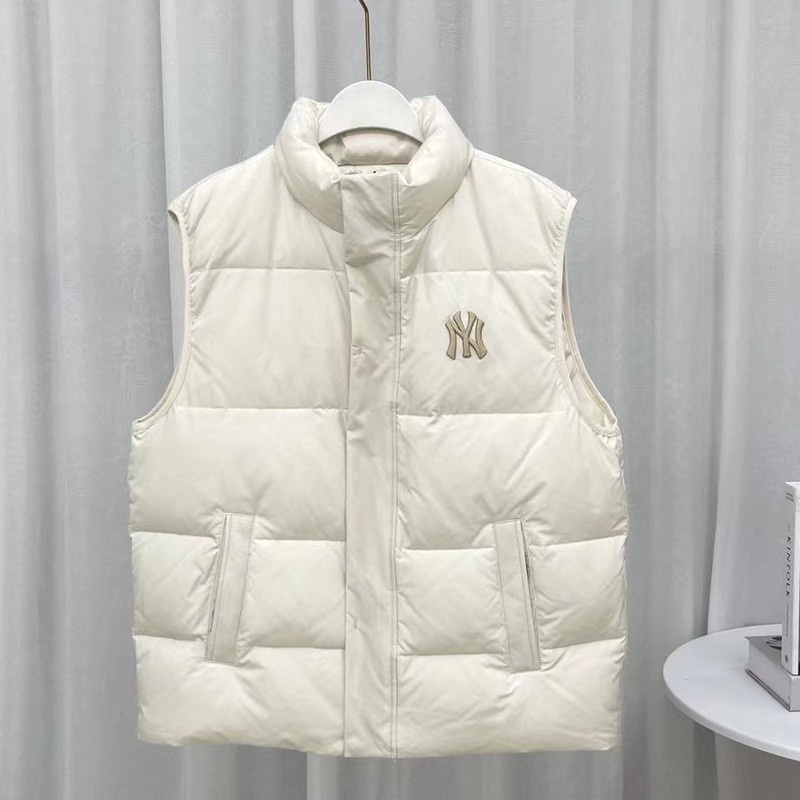 Áo Khoác Phao Không Tay Thêu Chữ MLB Thời Trang Mùa Thu Hàn Quốc 2022 Cho Cặp Đôi