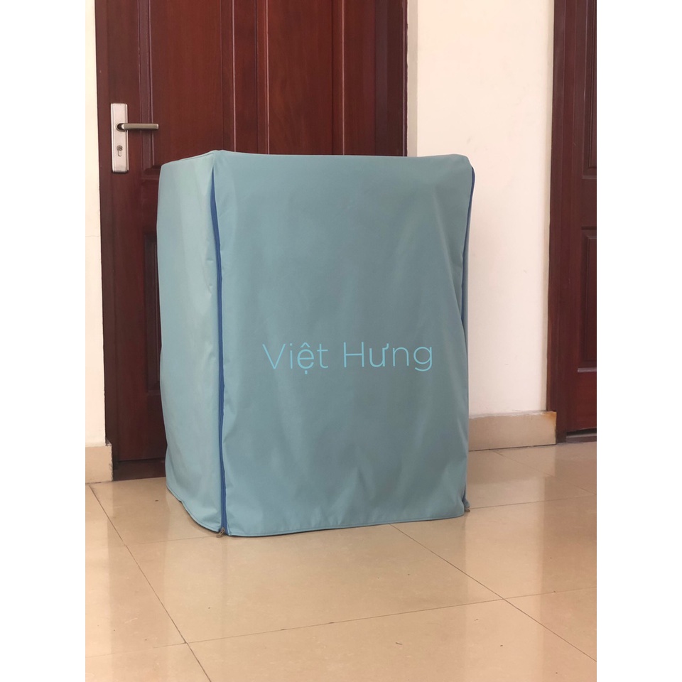 Bọc máy giặt cửa ngang, cửa dưới,cửa trước Việt Hưng, 7kg, 8kg, 9kg, 10kg, 11kg, 12kg, 14kg che mưa nắng bảo vệ máy gặt.