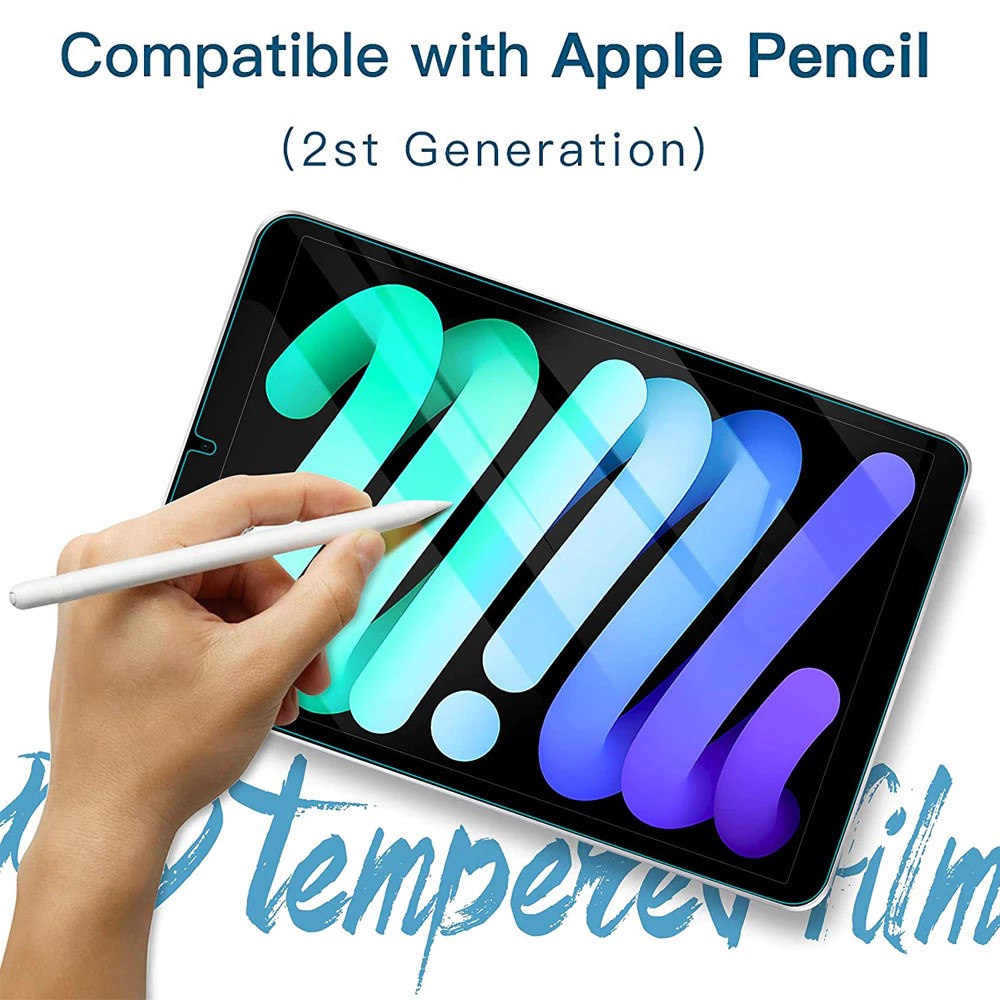 [Ảnh Thật] Kính CL iPad Mini 6 8.3&quot; Cường Lực Mài Cạnh 2.5D