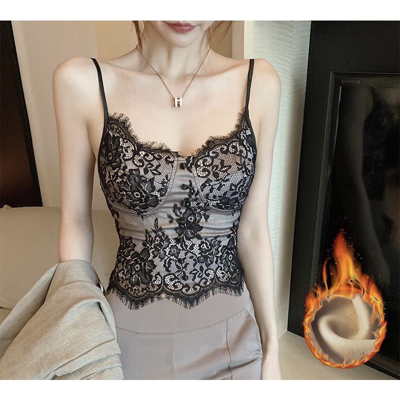 Áo lót coset , Áo bra ren nữ cao cấp, Có mút nâng ngực êm, ren mềm mịn, kiểu dáng croptop xinh