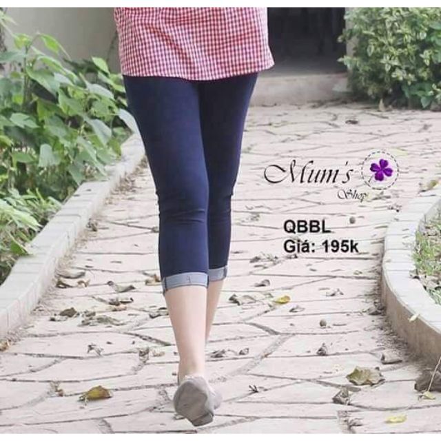 Quần ngố giả bò cho mẹ bầu Mum's shop