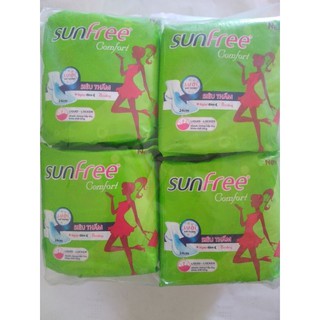 Băng vệ sinh Sunfree có cánh (gói 8 miếng)