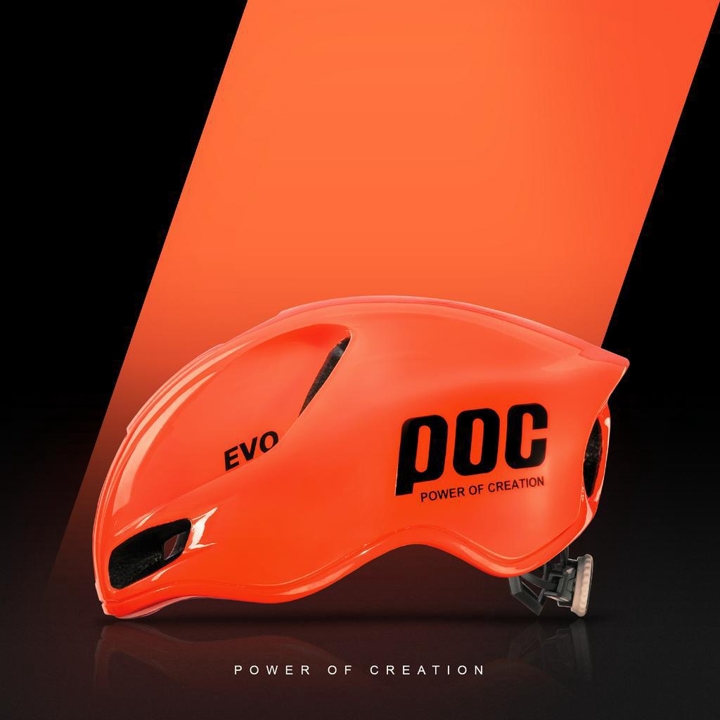Mũ Bảo Hiểm Thể Thao Nhập Khẩu Cao Cấp POC Evo Cực Đẹp Và Cá Tính + Tặng Kèm Túi Đựng