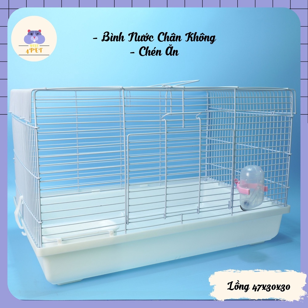 Lồng Hamster Size Đại 47x30x30 Như Hình
