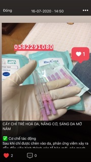 CHỈ CĂNG DA MẶT