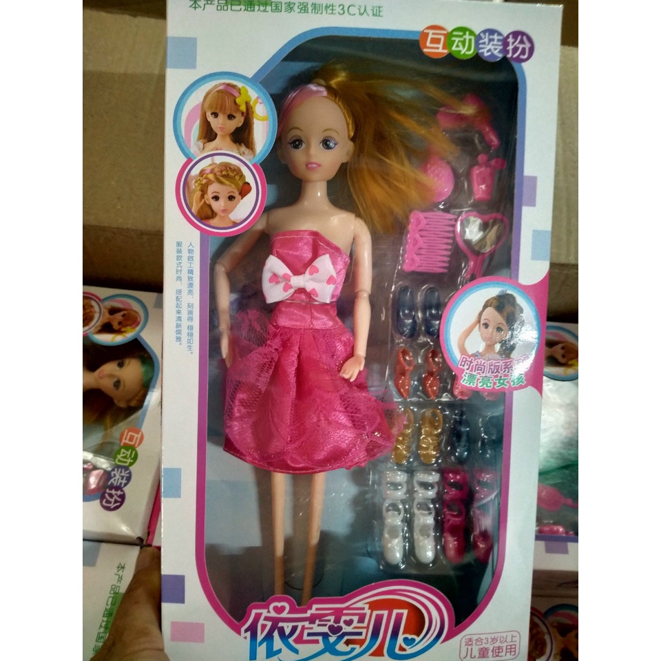 Búp bê đồ chơi cho bé gái - búp bê barbie, công chúa búp bê elsa!!!