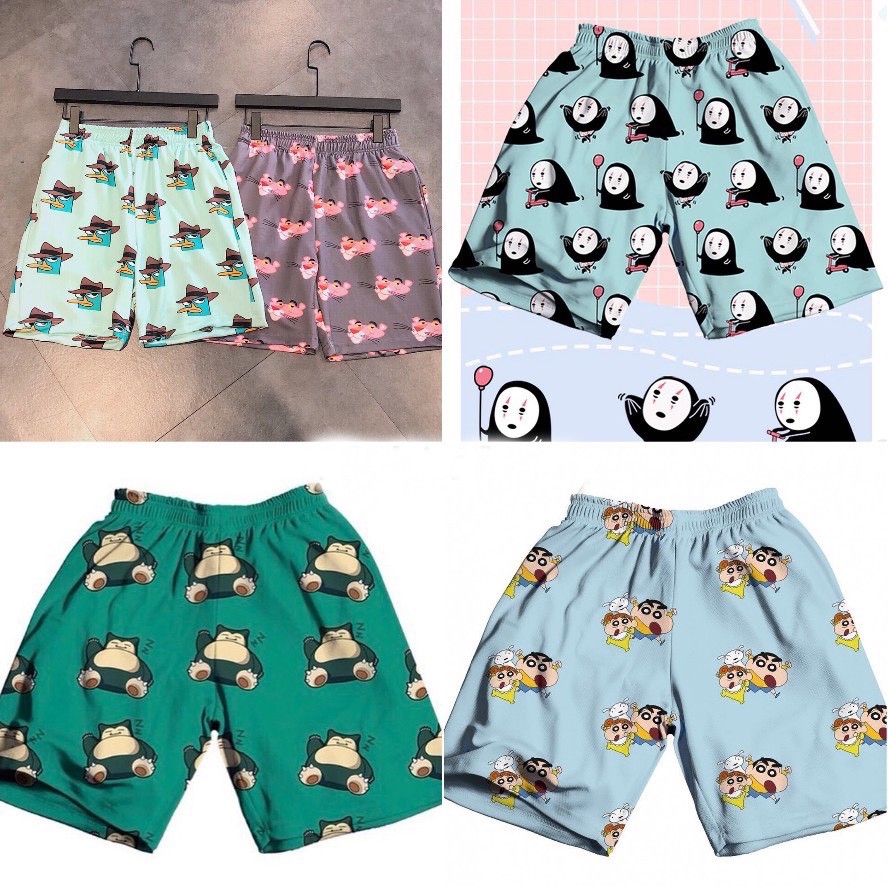 QUẦN SHORT THUN HÌNH THÚ NHIỀU MÀU SV PLUS - 57 UNISEX NAM NỮ | BigBuy360 - bigbuy360.vn