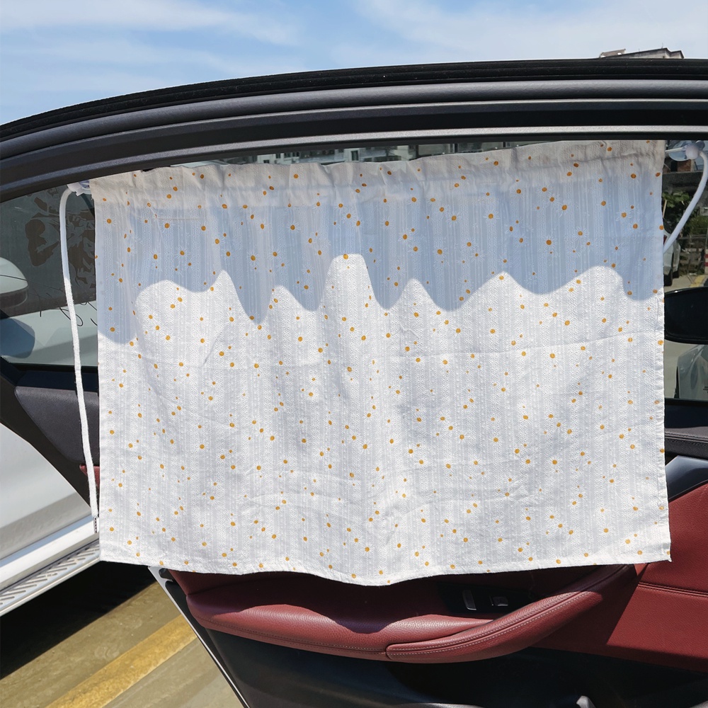 [Giá Nhà Máy] Rèm Che Nắng Cho Cửa Sổ Xe Hơi Có Cốc Hút Hình Hoạt Hình