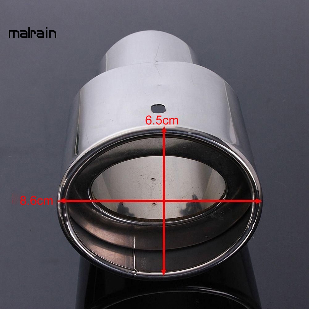 Ống xả khí thải giảm thanh bằng thép không gỉ cho xe hơi